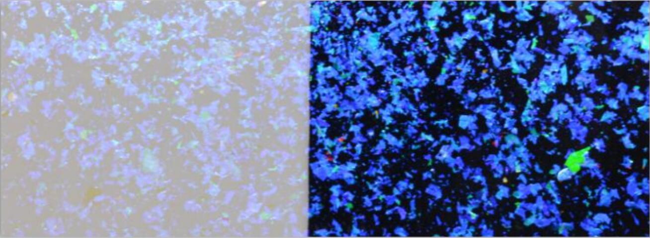 TS-10 Optically variable pigment/ink Blue-Purple 200-300μm-HiBlueStar